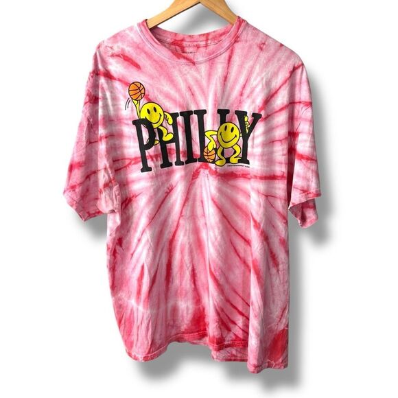 Limited edition PHILLY Red Tie-Dye Shirt Chinatown market men’s XXL - Picture 1 of 6